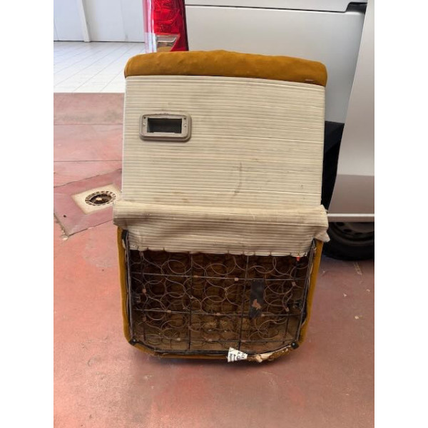 Siège passager AV tissu jaune Citroën ID DS 19 ou 21 1960 à 68