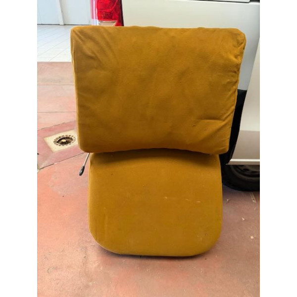 Siège passager AV tissu jaune Citroën ID DS 19 ou 21 1960 à 68