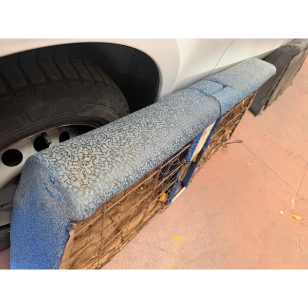 Banquette Citroën ID DS 19 tout modèle tissu Hélanca bleu