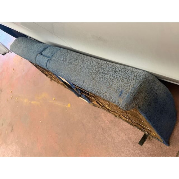 Banquette Citroën ID DS 19 tout modèle tissu Hélanca bleu