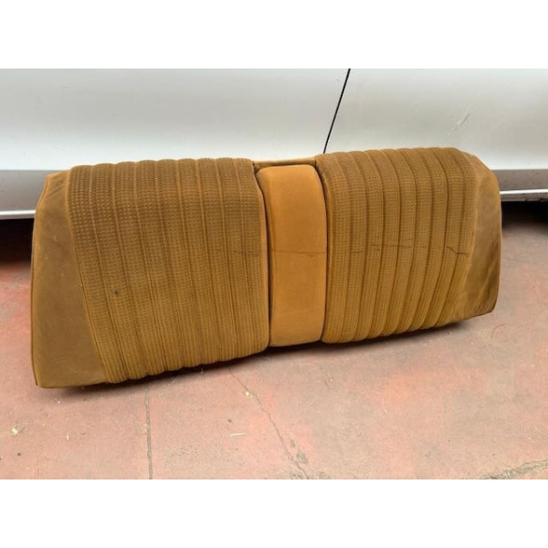 Dossier ARR tissu jaune Citroën DS 20 21 23 Pallas