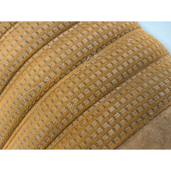 Dossier ARR tissu jaune Citroën DS 20 21 23 Pallas
