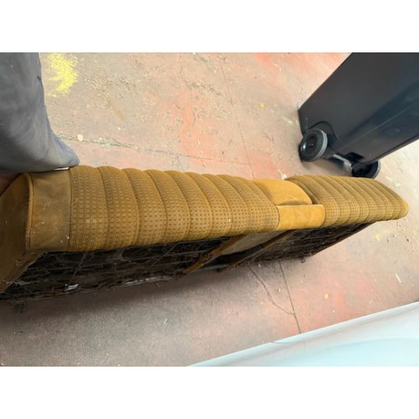 Dossier ARR tissu jaune Citroën DS 20 21 23 Pallas