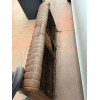 Dossier ARR cuir marron Citroën DS 20 21 23 Pallas