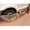 Panneaux de porte cuir marron Citroën SM