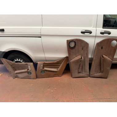 Panneaux de porte cuir marron Citroën SM