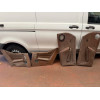 Panneaux de porte cuir marron Citroën SM