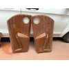 Panneaux de porte cuir marron Citroën SM