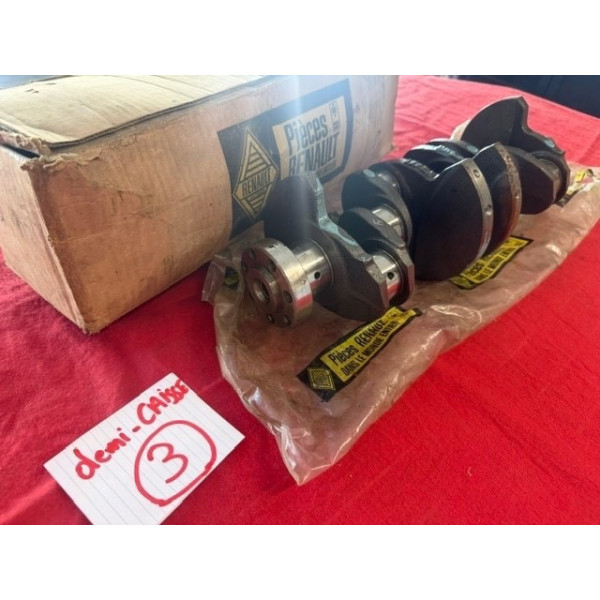 Vilebrequin neuf original Renault 10 12 ou 15 Estafette 1300cm3