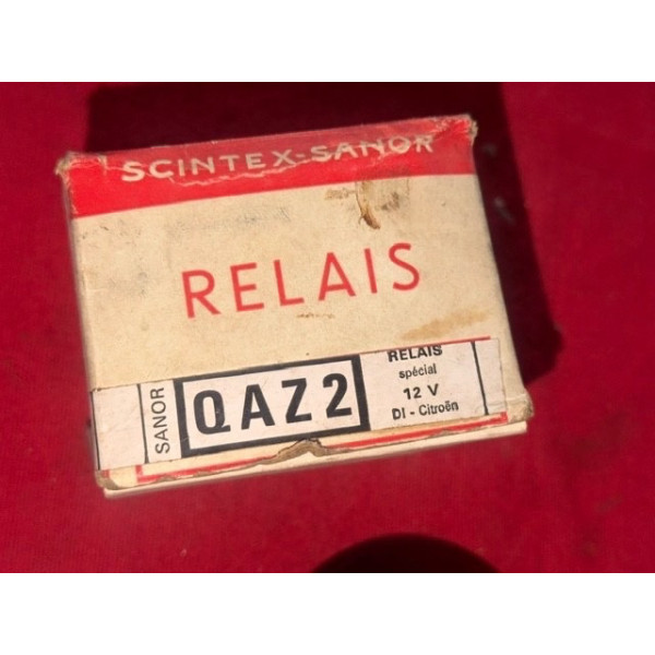 Relais électrique neuf Scintex tableau de bord original Citroën ID DS 1962-1968