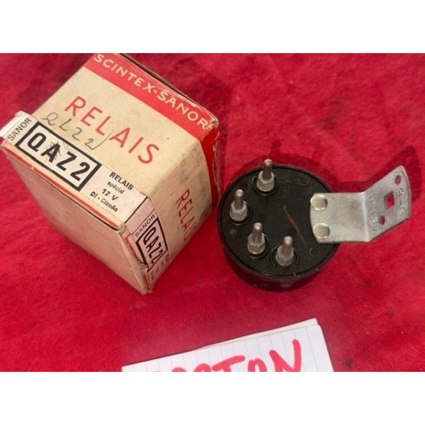 Relais électrique neuf Scintex tableau de bord original Citroën ID DS 1962-1968