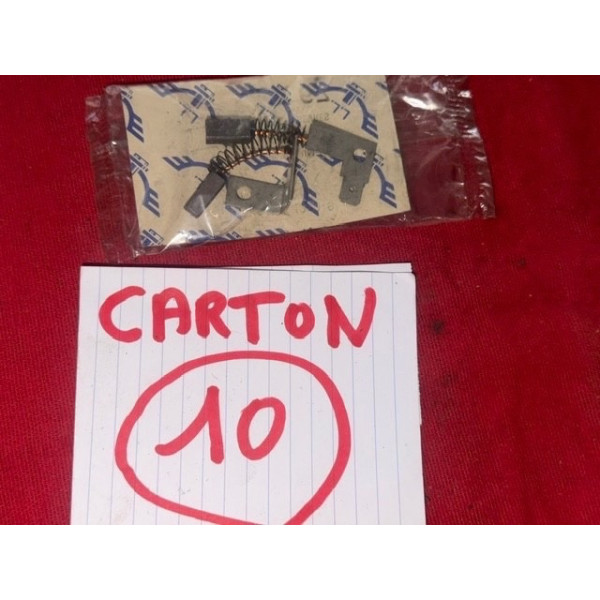Kit charbon neuf pour alternateur Ducellier Citroën DS et ID 1968 à 1975