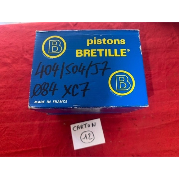 Kit Chemises Pistons Peugeot 404 504 J7 Moteur XC6 XC7