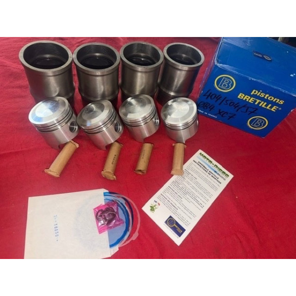 Kit Chemises Pistons Peugeot 404 504 J7 Moteur XC6 XC7