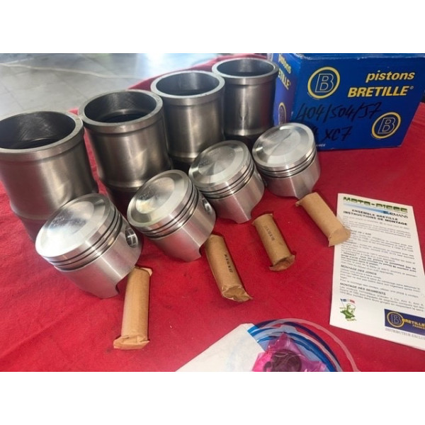 Kit Chemises Pistons Peugeot 404 504 J7 Moteur XC6 XC7