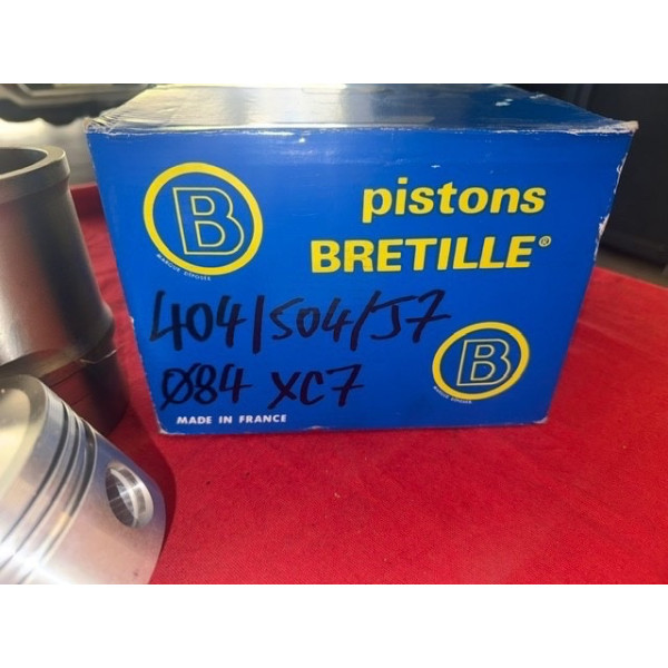 Kit Chemises Pistons Peugeot 404 504 J7 Moteur XC6 XC7