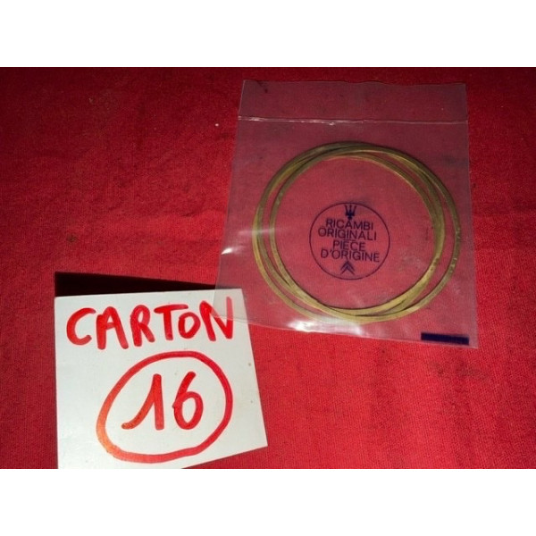 3 joints d'embases chemises neuf original Citroën SM 2.7 Maserati Merak 2.7