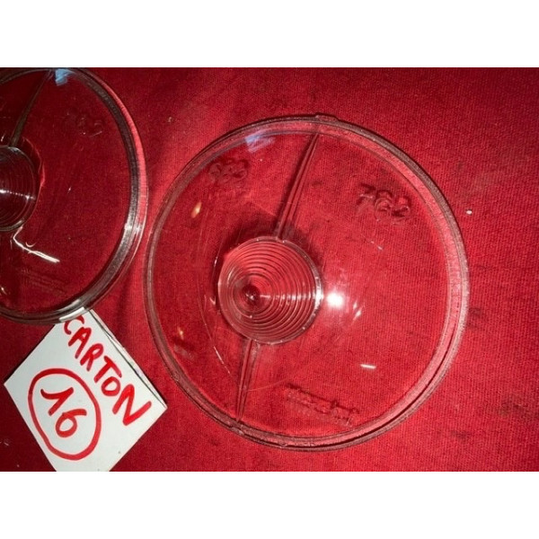2 verres de phares Marchal neuf 662 762 Ferrari Maserati Citroën Peugeot Renault