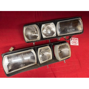 Ensemble de phares Cibie Citroën SM Maserati avec leurs supports