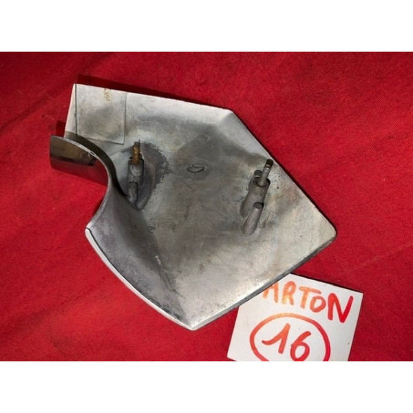Angle droit de pare choc avant Zamac chrome Citroën DS 19 1ère génération
