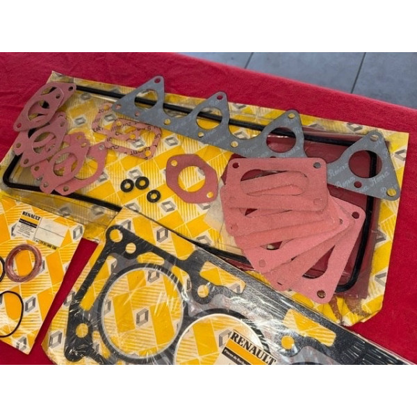 Pochette de joints rodage d'origine NOS ouverte complète Renault 20 TS TX