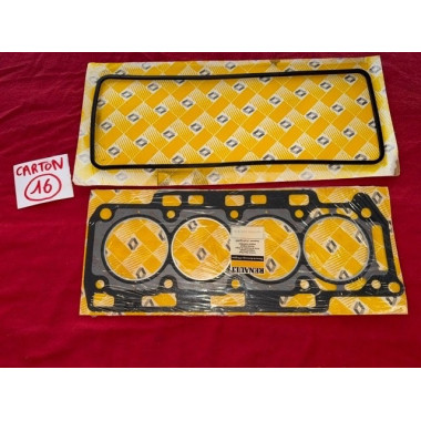Joint de culasse + cache culbu d'origine NOS Renault 20 TS TX