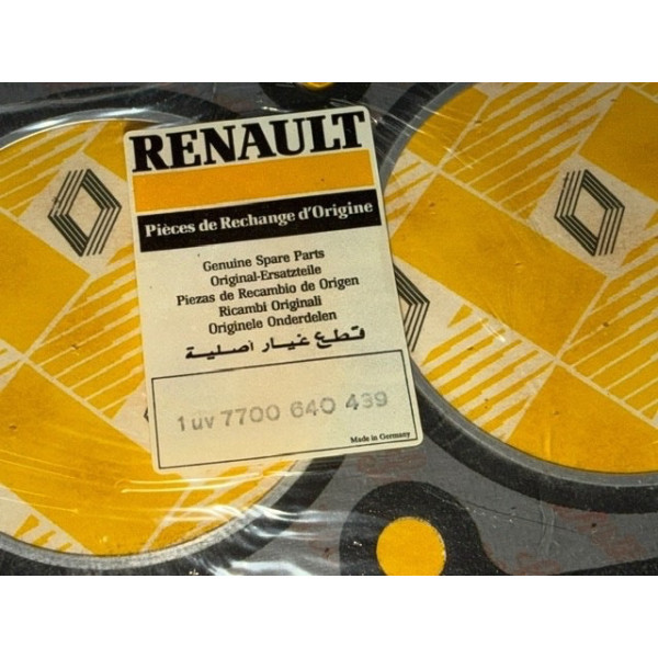 Joint de culasse + cache culbu d'origine NOS Renault 20 TS TX