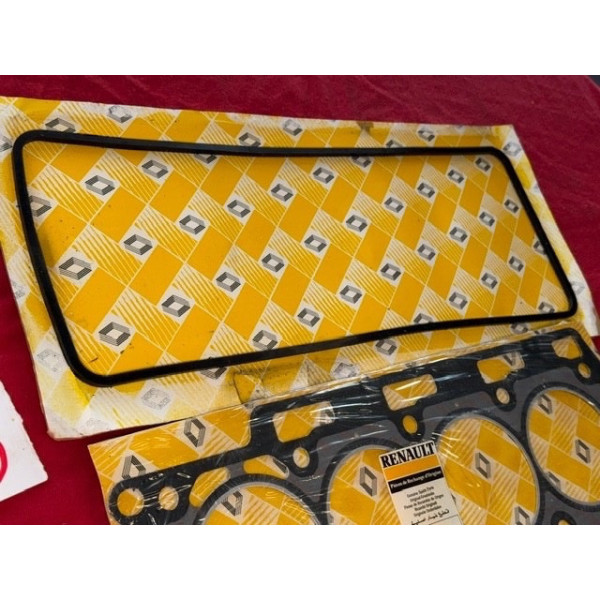 Joint de culasse + cache culbu d'origine NOS Renault 20 TS TX