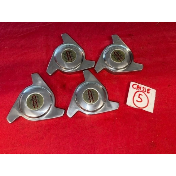 4 papillons neuf enjoliveurs Robergel Citroën DS Peugeot 203 403 Renault Floride