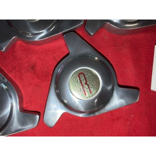 4 papillons neuf enjoliveurs Robergel Citroën DS Peugeot 203 403 Renault Floride