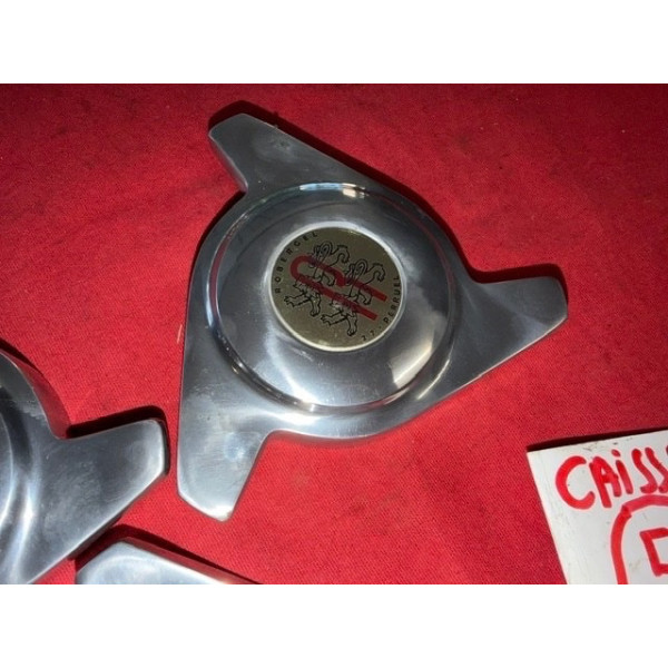4 papillons neuf enjoliveurs Robergel Citroën DS Peugeot 203 403 Renault Floride