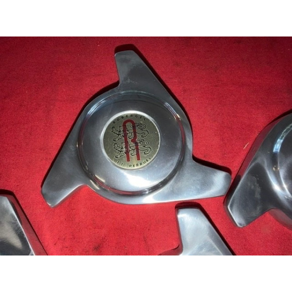 4 papillons neuf enjoliveurs Robergel Citroën DS Peugeot 203 403 Renault Floride