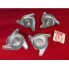 4 papillons neuf enjoliveurs Robergel Citroën DS Peugeot 203 403 Renault Floride