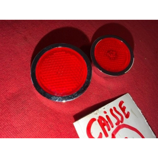 2 catadioptres neuf arrière 5cms Renault Peugeot Citroën Simca Fiat Matra