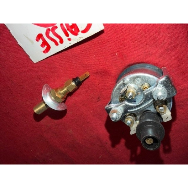 Manomètre électrique 12V diamètre 52mm thermomètre eau moteur Renault Citroën