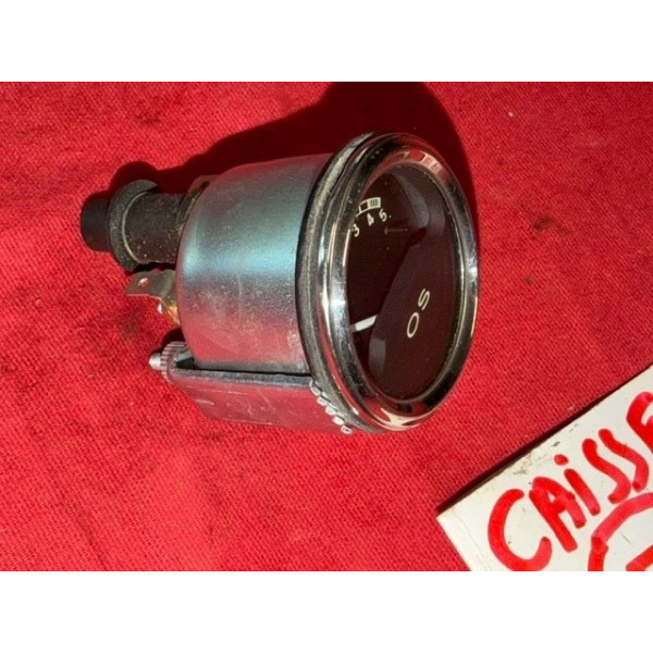 Manomètre électrique 12V diamètre 52mm pression huile moteur Renault Citroën