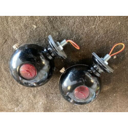 2 feux clignotant Grebel Delage Bugatti Delahaye Hotchkiss Jeep Traction Renault Peugeot Citroën