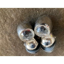 2 feux tonneau chromé neuf Delage Bugatti Delahaye Hotchkiss Jeep traction Renault Peugeot Citroën