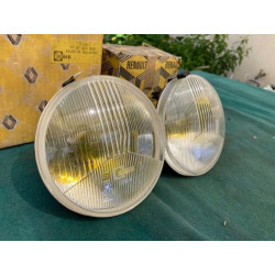 2 PHARES NEUF CIBIE RENAULT 30 NOS ORIGINAL