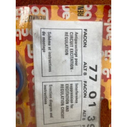 ANTIPARASITES DIVERS NEUF NOS ORIGINE RENAULT