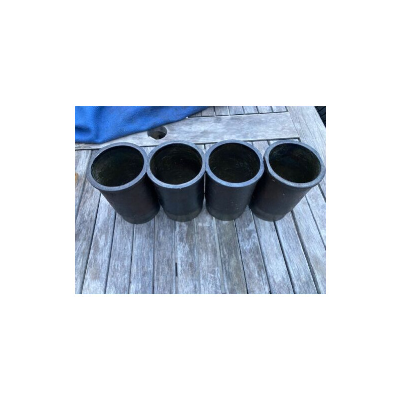 LOT DE 4 CHEMISES MOTEUR ORIGINAL ALPINE A110 1300S 75,7mm