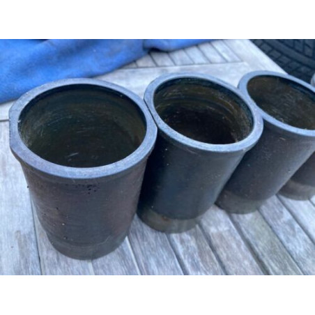 LOT DE 4 CHEMISES MOTEUR ORIGINAL ALPINE A110 1300S 75,7mm