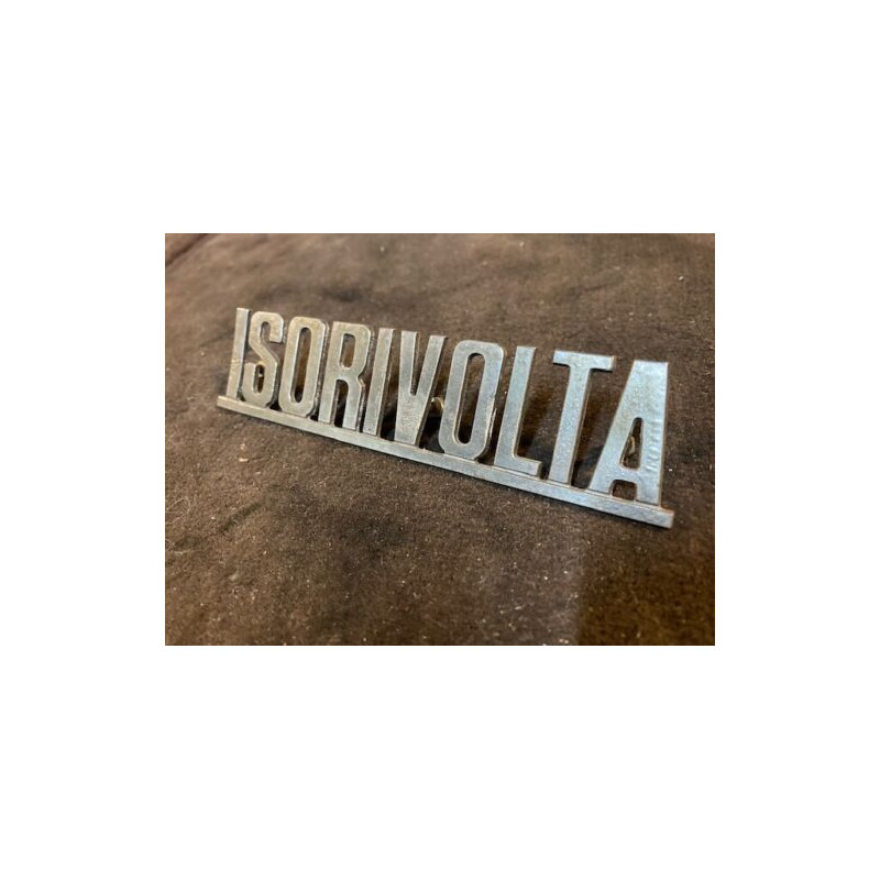 SIGLE DE CARROSSERIE ORIGINAL ISORIVOLTA