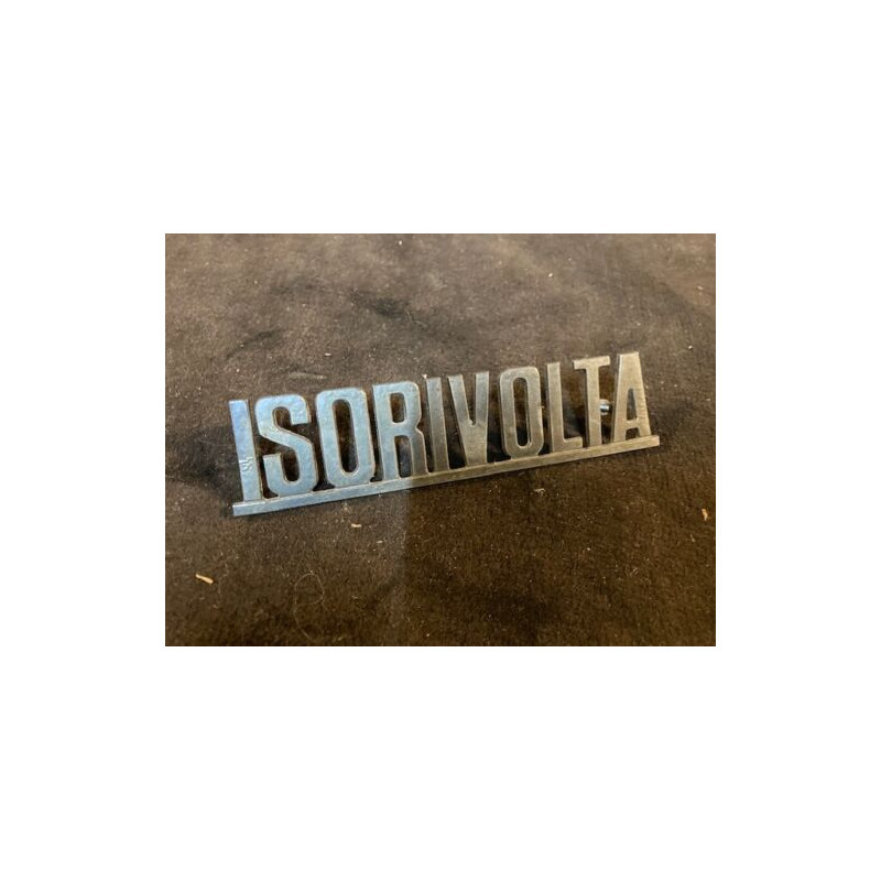 SIGLE DE CARROSSERIE ORIGINAL ISORIVOLTA