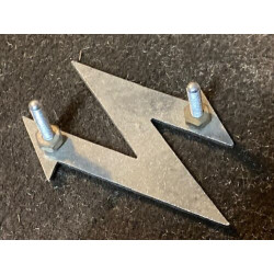 BADGE CARROSSERIE D'EPOQUE ZAGATO MASERATI FERRARI LAMBORGHINI