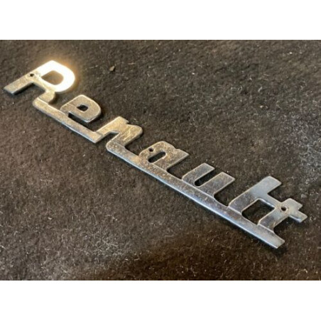 BADGE CARROSSERIE D'EPOQUE RENAULT ANNEE 50