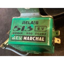 RELAIS FORTE PUISSANCE KLAXON NEUF SEV MARCHAL 6V PEUGEOT RENAULT CITROEN SIMCA