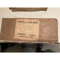 POCHETTE DE JOINTS D'ANCETRES NEUF D'EPOQUE EXCELSIOR CHEVROLET 4 CYL