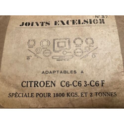 POCHETTE DE JOINTS D'ANCETRES NEUF D'EPOQUE EXCELSIOR CITROEN C6 C6 F