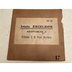 POCHETTE DE JOINTS D'ANCETRES NEUF D'EPOQUE EXCELSIOR CITROEN C6